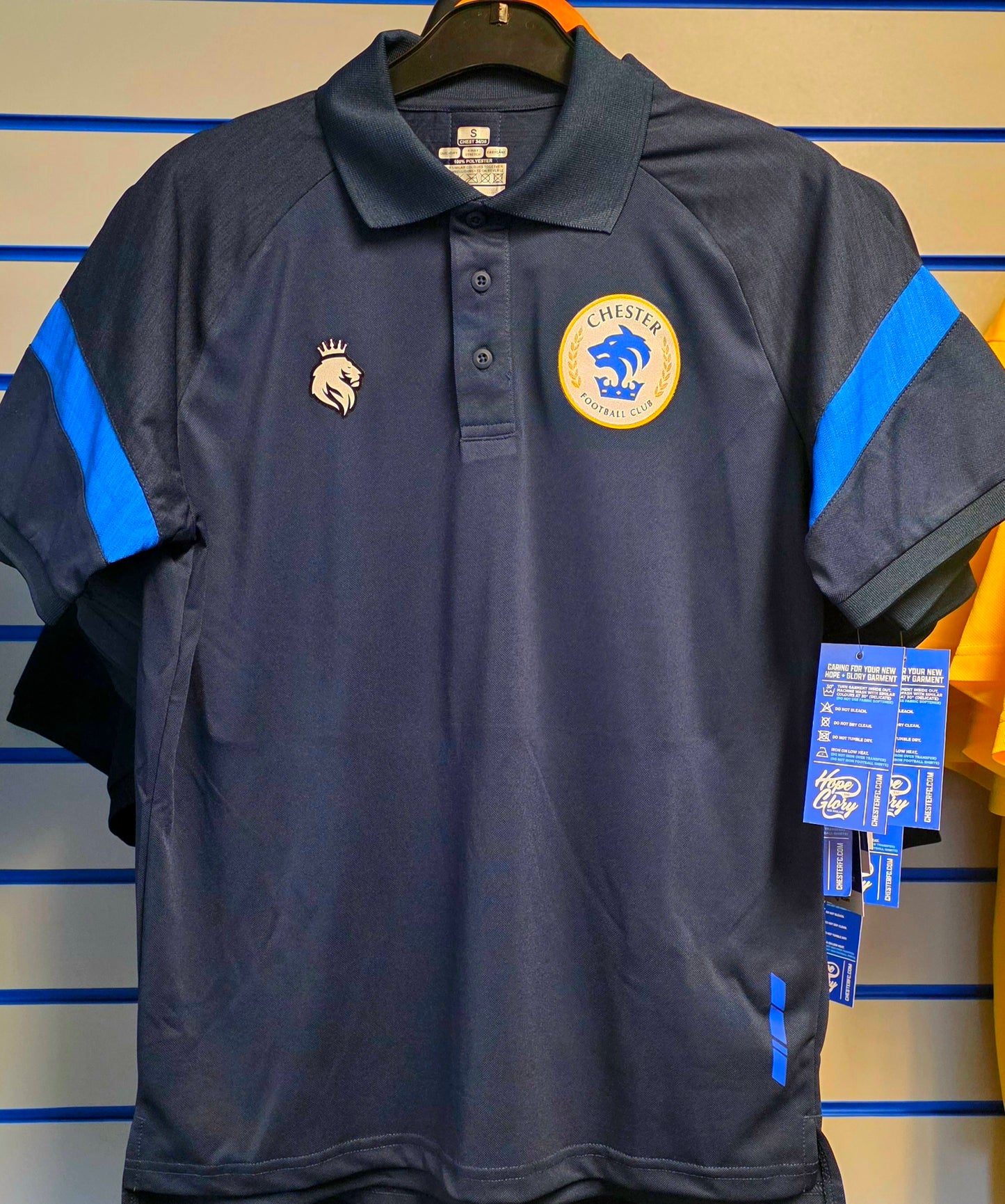 Navy / Royal blue 2025/26 polo shirt