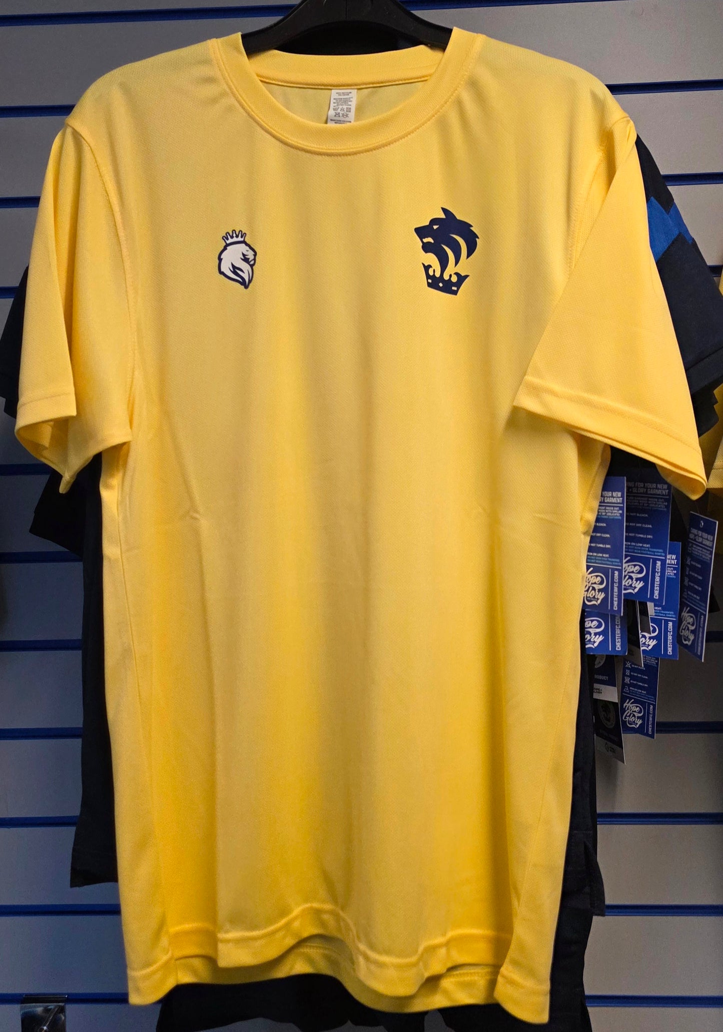 Adult Training T-Shirt - Pale Yellow