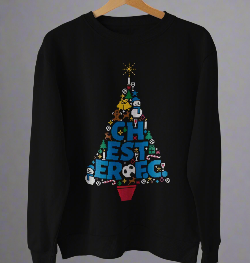 Child Chester FC Tree Christmas Jumper