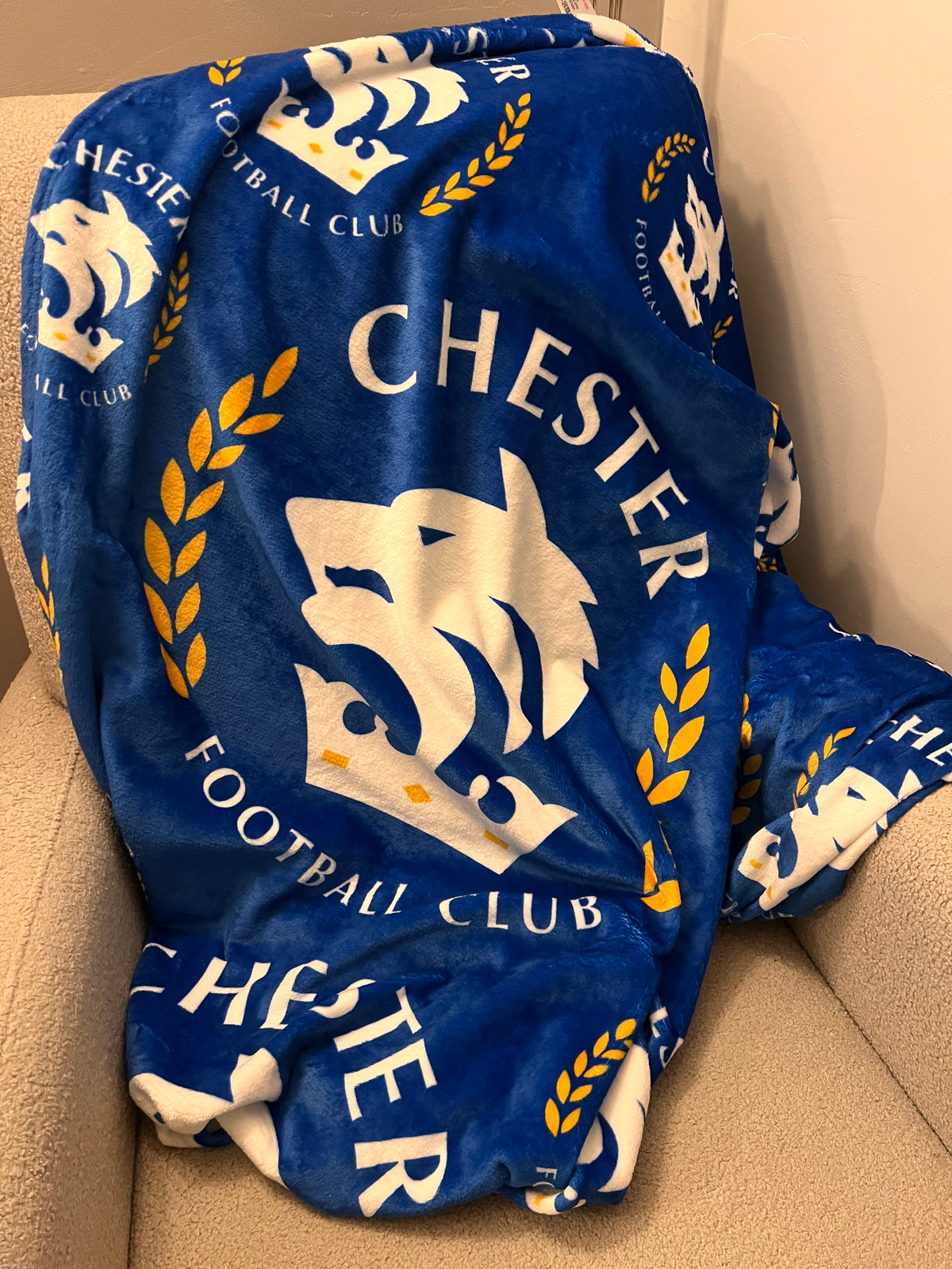 Chester FC Fleece Blanket