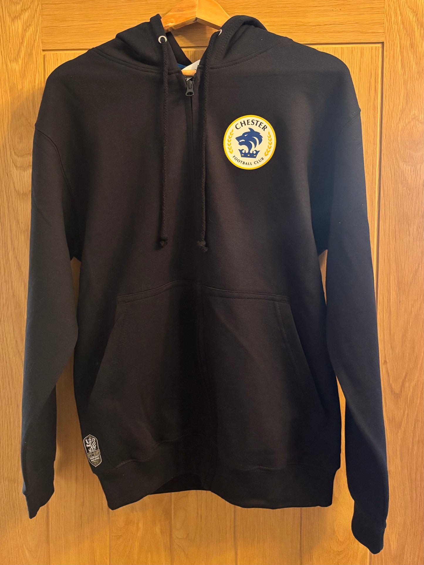 Adult Chester FC Zipped Hoodie - Navy