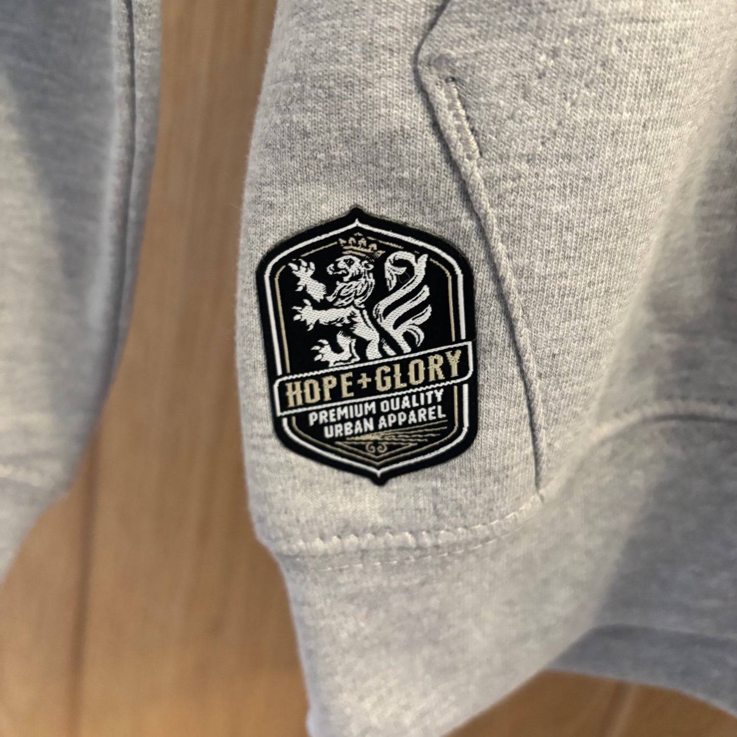 Adult Chester FC Zipped Hoodie - Grey