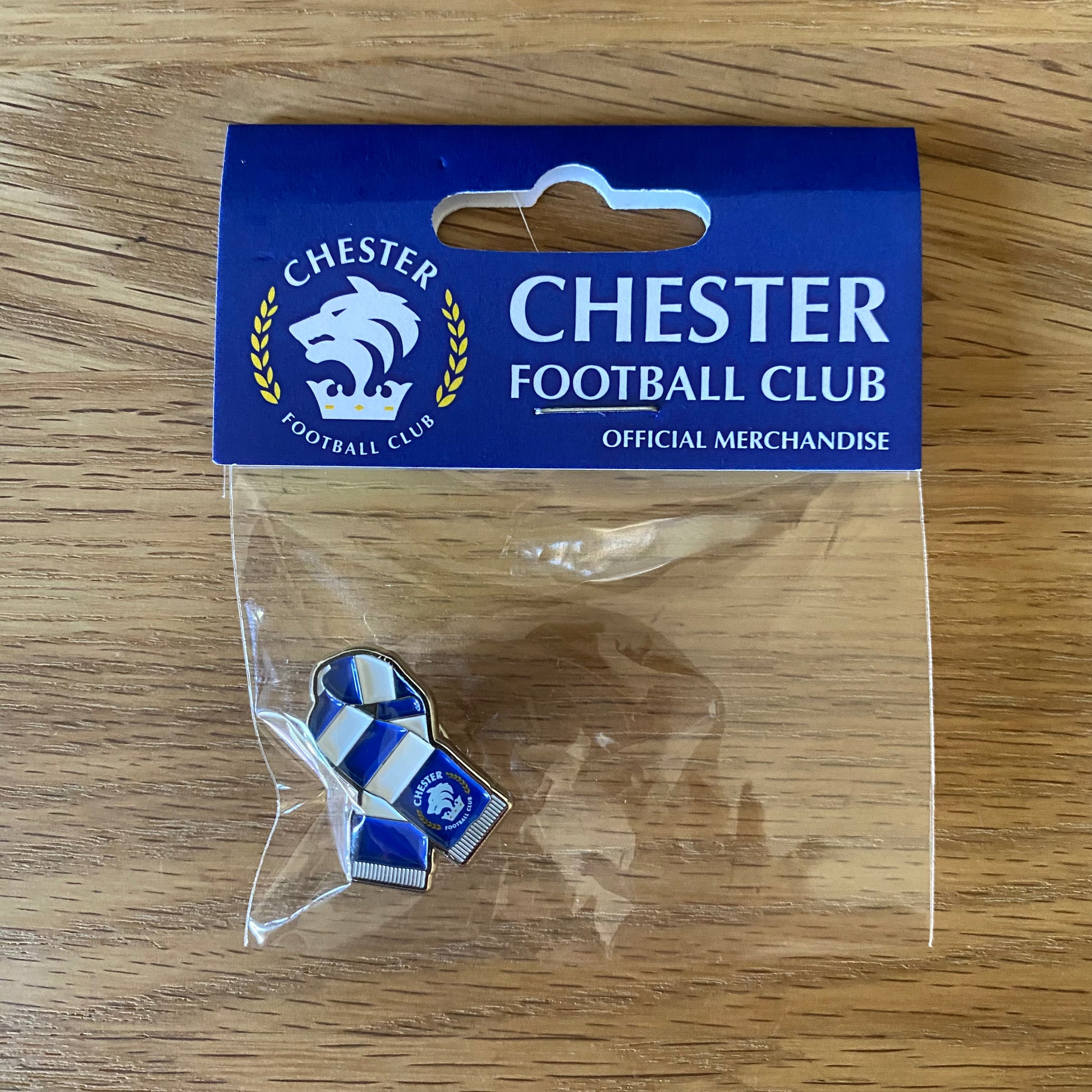 Chester FC Pin Badge - Scarf – Chester FC Online Retail
