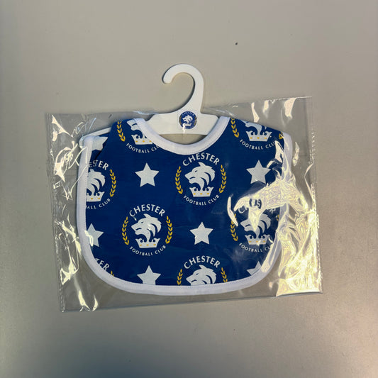 Chester FC Stars Baby Bib