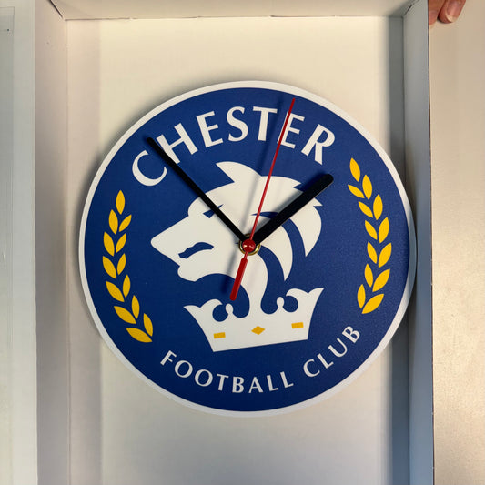 Chester FC Badge Clock