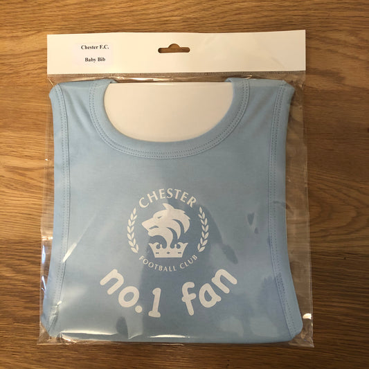 Chester FC Baby Blue Bib