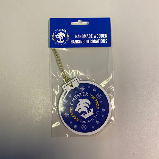 Chester FC Christmas Decoration - Bauble