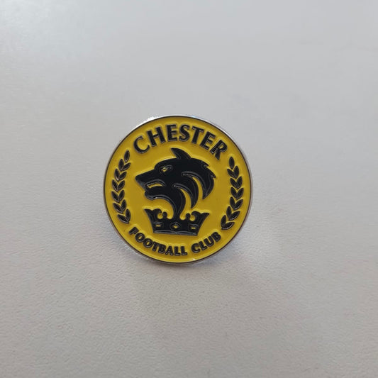 Chester FC Yellow & Black Pin Badge