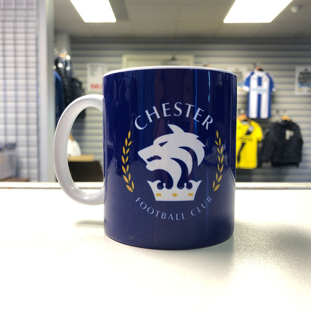 Royal Blue Crest Mug